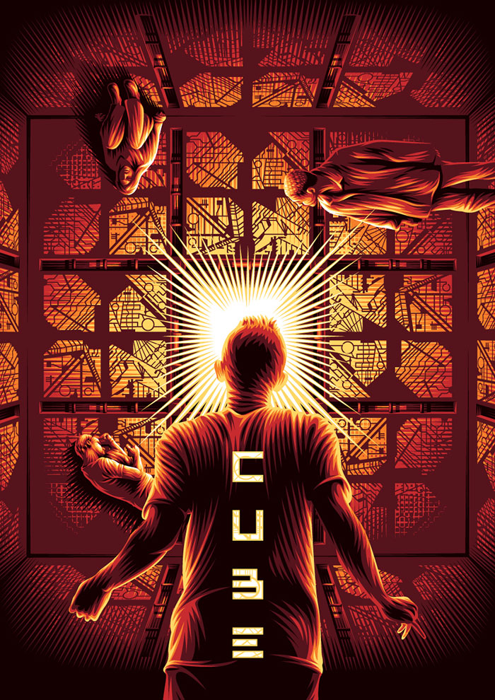 Poster for Cube movie