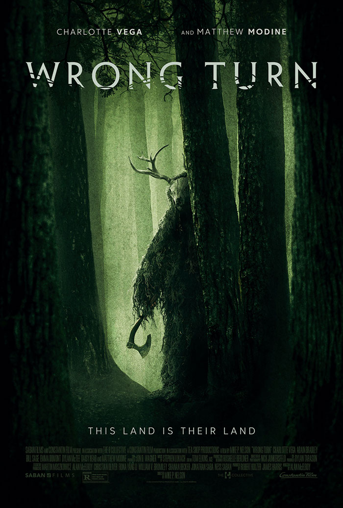 Poster for Wrong Turn movie