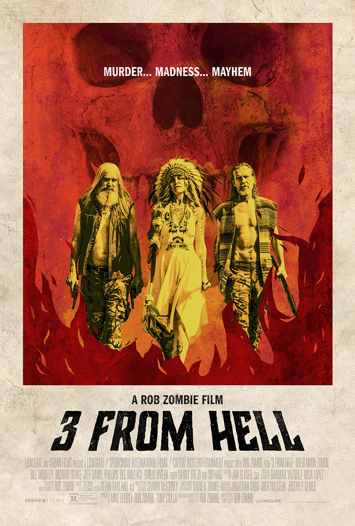 Poster for 3 From Hell movie