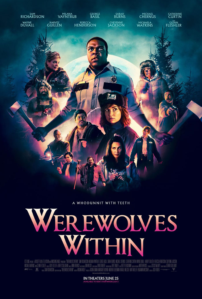 Poster for Werewolves Within movie