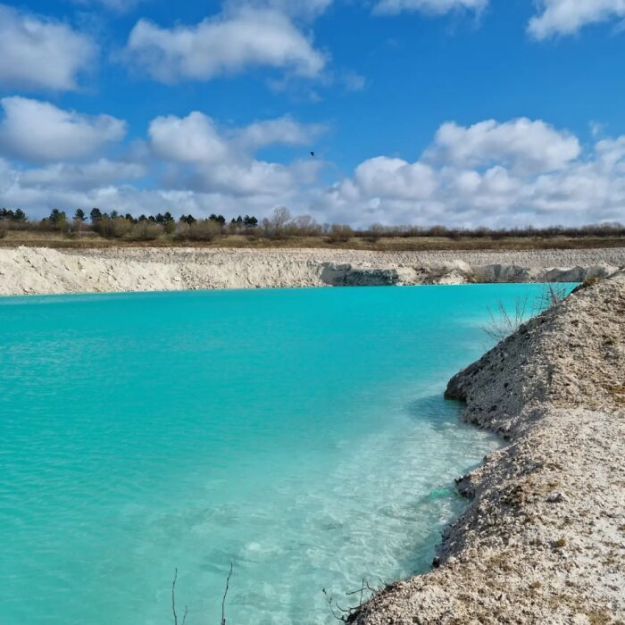 Beautyful Limestone Quarry In Faxe Ladeplads Denmark