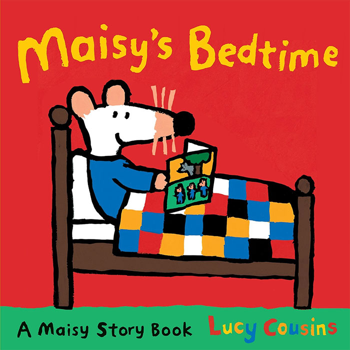 Book cover of Maisy’s Bedtime by Lucy Cousins
