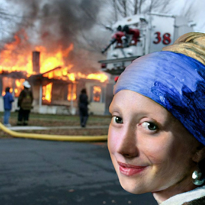 I Am A Graphic Designer And Collage Artist And I Make Fun Mashups Of Classical Paintings And Pop Culture (30 Pics)