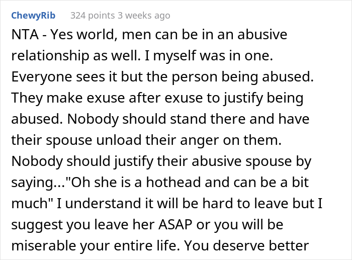 &ldquo;Am I The Jerk For Watching And Not Doing Anything While My Wife Was Being Kicked Out Of My Company?&rdquo;