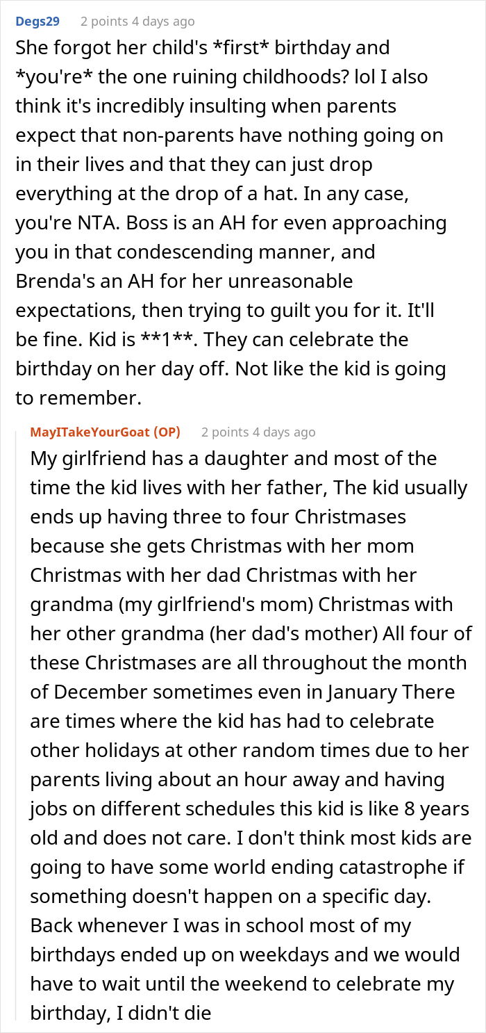 Coworker Bombards Guy With Text Messages Calling Him A &ldquo;Childless Man Child&rdquo; After He Refused To Cover Her Shift That Fell On Her Son&rsquo;s 1st Birthday