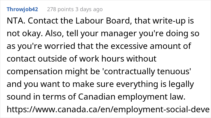 New Boss Is Mad At This Woman Because She Didn't Want To Cover A Shift And Went On Vacation