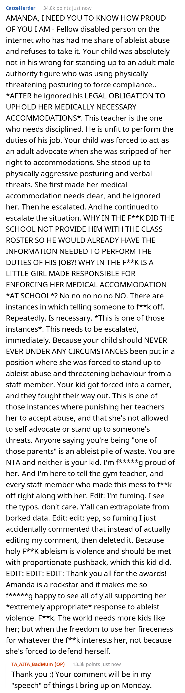 School Principal Gives Student With Cerebral Palsy Detention And Doesn&rsquo;t Care She Can&rsquo;t Come Back Home That Late