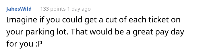 After Their Neighbors Illegally Filled Their Parking Lot, This Resident Froze Them In Place