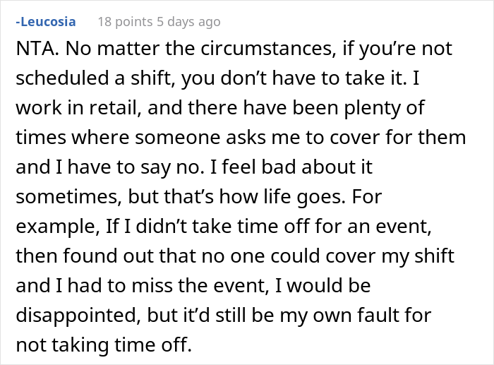 Coworker Bombards Guy With Text Messages Calling Him A &ldquo;Childless Man Child&rdquo; After He Refused To Cover Her Shift That Fell On Her Son&rsquo;s 1st Birthday