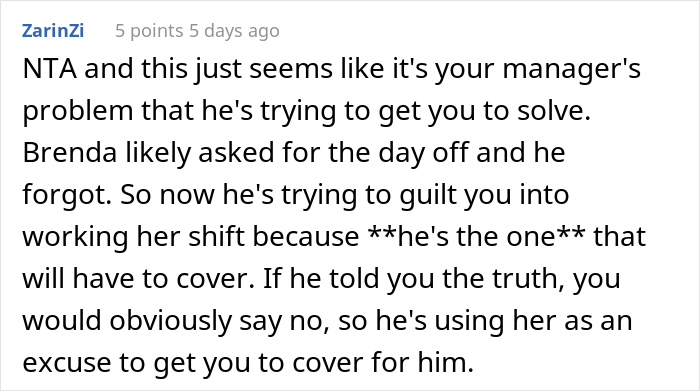 Coworker Bombards Guy With Text Messages Calling Him A &ldquo;Childless Man Child&rdquo; After He Refused To Cover Her Shift That Fell On Her Son&rsquo;s 1st Birthday