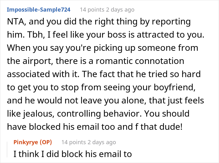 New Boss Is Mad At This Woman Because She Didn't Want To Cover A Shift And Went On Vacation