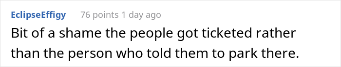 After Their Neighbors Illegally Filled Their Parking Lot, This Resident Froze Them In Place