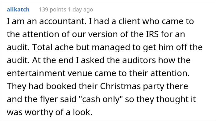 Accountant Finds Out Client Has "Skeletons In The Closet", Gets The IRS Involved And Makes Him Lose Everything