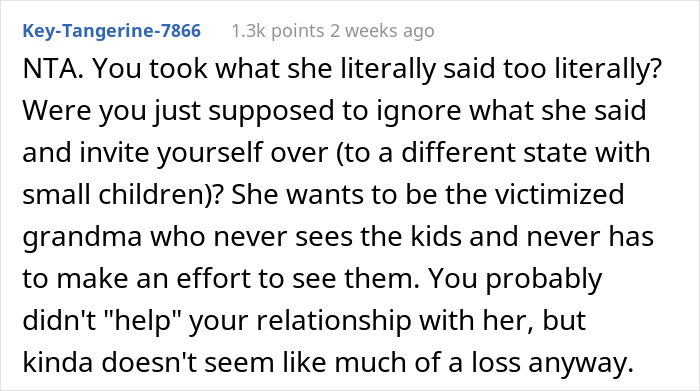 MIL Barely Sees Her Grandkids, Lies That Husband Doesn’t Want Them In Their House, Later Gets Exposed In Front Of The Whole Family MIL Barely Sees Her Grandkids, Lies That Husband Doesn’t Want Them In Their House, Later Gets Exposed In Front Of The Whole Family