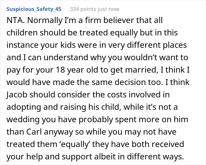 Guy Found Out That Dad Is Planning To Pay For His Brother’s Wedding, Said He Won’t Talk To Him Because He Refused To Fund His Guy Found Out That Dad Is Planning To Pay For His Brother’s Wedding, Said He Won’t Talk To Him Because He Refused To Fund His