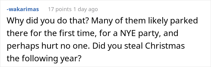 After Their Neighbors Illegally Filled Their Parking Lot, This Resident Froze Them In Place