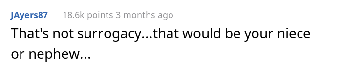 Wife Is 100% Against Her Husband’s Idea To Make Her Sister A Surrogate 'The Traditional Way,' Gets Upset When He Pushes Her To Agree Wife Is 100% Against Her Husband’s Idea To Make Her Sister A Surrogate 'The Traditional Way,' Gets Upset When He Pushes Her To Agree