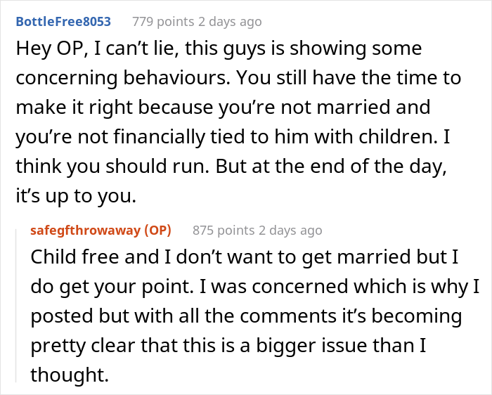 Woman Won't Give Her Boyfriend The Code To Her Gem-Filled Safe, Asks If She's In The Wrong Here After He Gets Mad