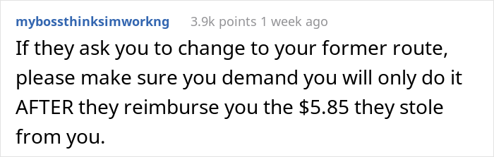 Employee Gets Berated For Getting To Work Using The Longer Route, They Maliciously Comply And Take The Way More Expensive Shorter Route With Tolls