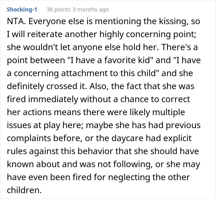 Mom Is Disgusted With How Daycare Worker Treats Her Daughter, Reports It To The Director And Gets Her Fired Mom Is Disgusted With How Daycare Worker Treats Her Daughter, Reports It To The Director And Gets Her Fired