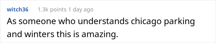 After Their Neighbors Illegally Filled Their Parking Lot, This Resident Froze Them In Place