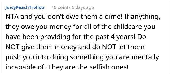 Entitled Brother Drops His Kids Off At Sister's House Without Asking, Wants Her To Pay For Childcare After She Refuses To Babysit