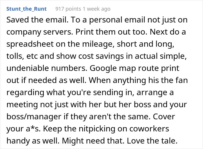 Employee Gets Berated For Getting To Work Using The Longer Route, They Maliciously Comply And Take The Way More Expensive Shorter Route With Tolls