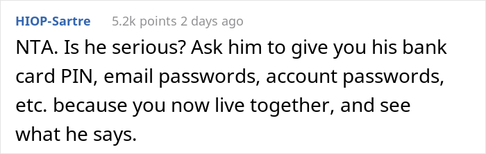 Woman Won't Give Her Boyfriend The Code To Her Gem-Filled Safe, Asks If She's In The Wrong Here After He Gets Mad