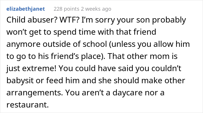 "Am I The Jerk For Only Feeding One Child Frozen Food?"