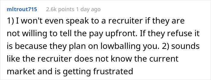 Company Tries To Recruit A Specialist Who's Already Working But Won't Match Her Salary Expectations, Sends Her A Nasty Follow-Up Email