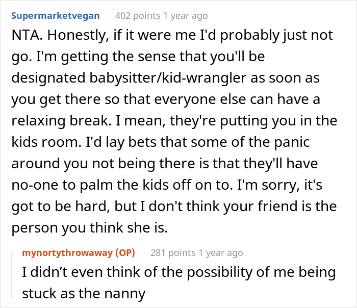 Woman Is Not Given Bridesmaid Duties And Has To Sleep On The Couch At Friend&rsquo;s Wedding So She Asks If She&rsquo;s Right For Not Wanting To Pay For Lodging