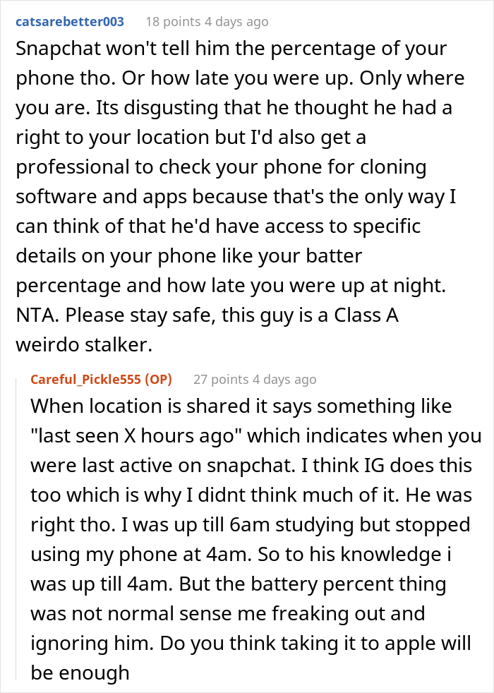 Woman Discovers She's Being Tracked On Her Phone By Her 'Friend', Cuts All Ties And Asks The Internet For Help Woman Discovers She's Being Tracked On Her Phone By Her 'Friend', Cuts All Ties And Asks The Internet For Help