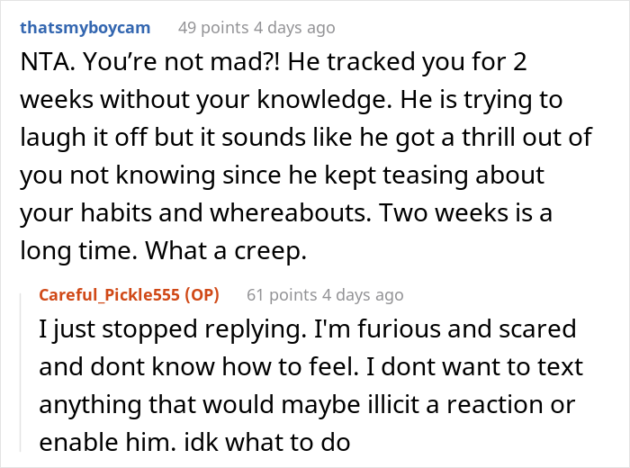 Woman Discovers She's Being Tracked On Her Phone By Her 'Friend', Cuts All Ties And Asks The Internet For Help Woman Discovers She's Being Tracked On Her Phone By Her 'Friend', Cuts All Ties And Asks The Internet For Help