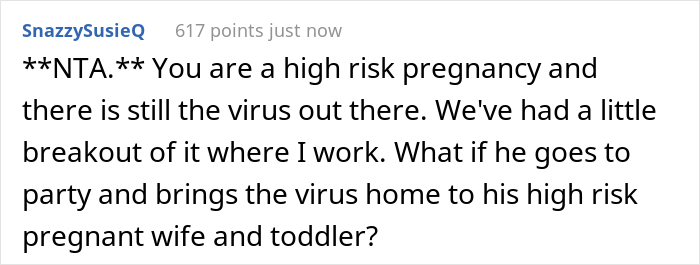 Husband Plans To Leave 33-Week High-Risk Pregnant Wife And A Toddler Alone For A Trip To Another Continent, Wife Wonders If She's Wrong To Be Upset About It