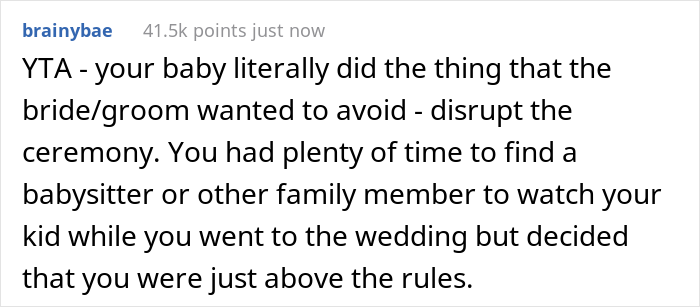 &ldquo;Am I The Jerk For Bringing My Baby To A Child-Free Wedding?&rdquo;