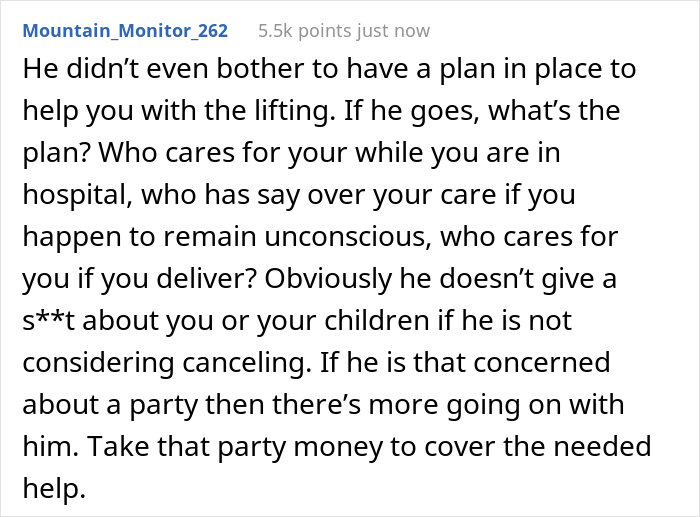 Husband Plans To Leave 33-Week High-Risk Pregnant Wife And A Toddler Alone For A Trip To Another Continent, Wife Wonders If She's Wrong To Be Upset About It