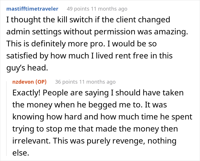 Client Thinks He Can Screw This Web Developer Over And Not Pay For A Job, Regrets It When He Loses A Business And A House Because Of It