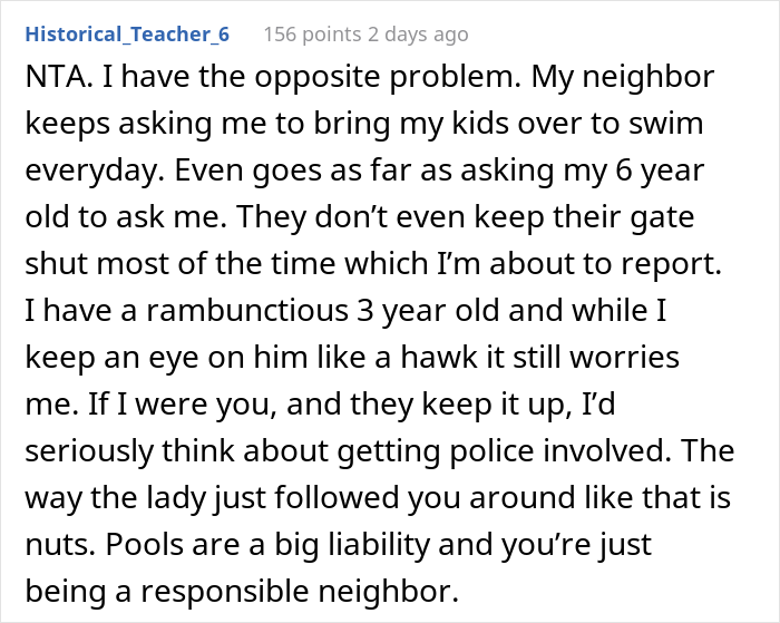 Neighbors Keep Harassing This Couple About Using Their Pool Until They Finally Lose Their Patience Neighbors Keep Harassing This Couple About Using Their Pool Until They Finally Lose Their Patience