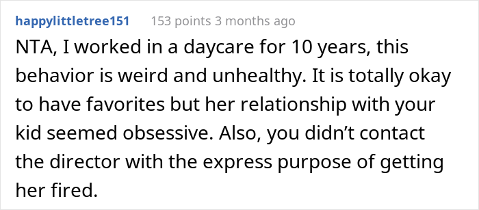 Mom Is Disgusted With How Daycare Worker Treats Her Daughter, Reports It To The Director And Gets Her Fired Mom Is Disgusted With How Daycare Worker Treats Her Daughter, Reports It To The Director And Gets Her Fired