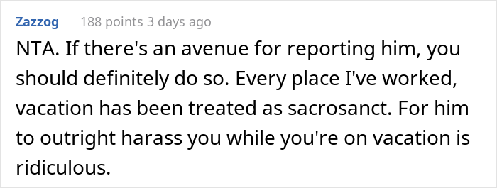 New Boss Is Mad At This Woman Because She Didn't Want To Cover A Shift And Went On Vacation