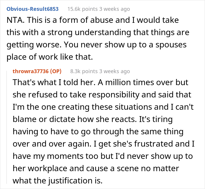 &ldquo;Am I The Jerk For Watching And Not Doing Anything While My Wife Was Being Kicked Out Of My Company?&rdquo;