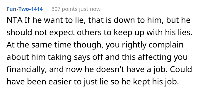 &ldquo;AITA For Causing My Husband To Get Fired?&rdquo;