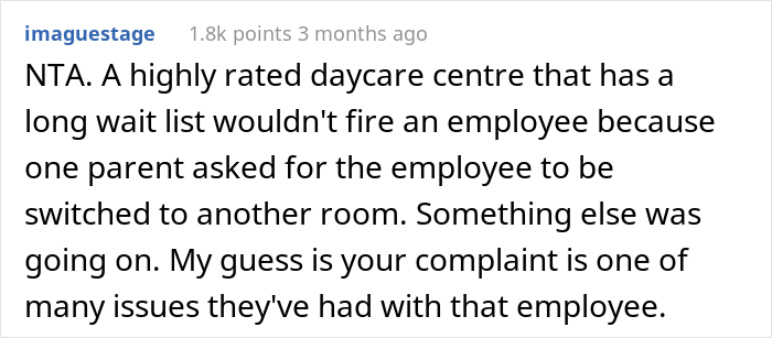 Mom Is Disgusted With How Daycare Worker Treats Her Daughter, Reports It To The Director And Gets Her Fired Mom Is Disgusted With How Daycare Worker Treats Her Daughter, Reports It To The Director And Gets Her Fired
