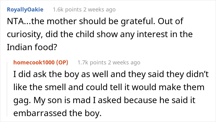 "Am I The Jerk For Only Feeding One Child Frozen Food?"