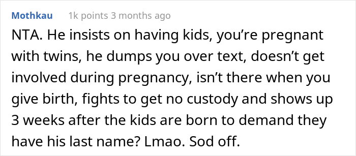 Guy Abandons His Pregnant Fianc&eacute;e And Disappears, Throws A Tantrum When It Turns Out That She Named The Babies Herself