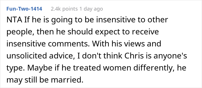 Man Asks The Internet If He Overreacted After His Brother Repeatedly Body-Shamed His Wife