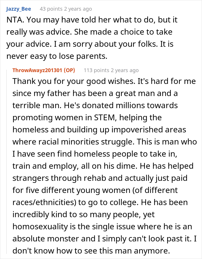 Teen Would Lose $7M If She Came Out As Gay, Uncle Asks If He Was A Jerk To Tell Her To Stay In The Closet