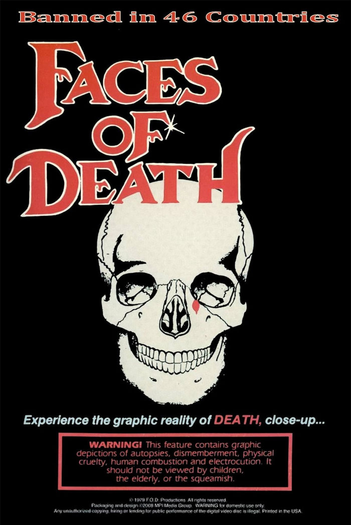 Poster for "Faces Of Death"