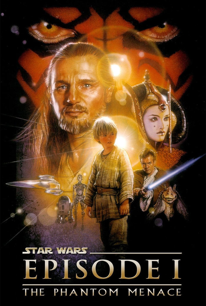 Poster for "Star Wars: The Phantom Menace"