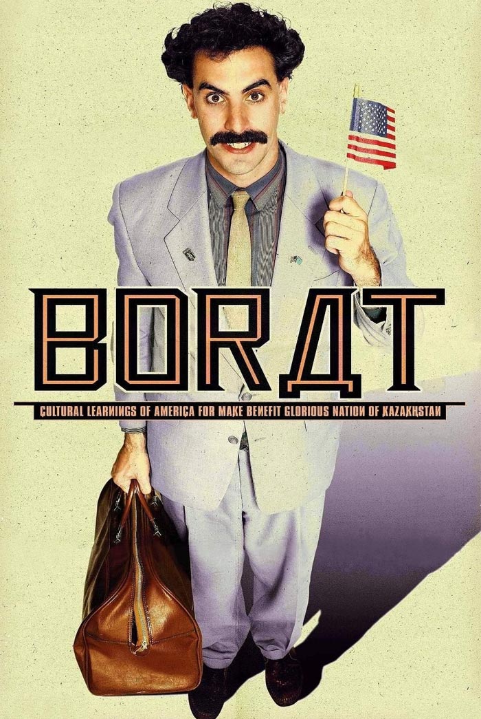 Poster for "Borat: Cultural Learnings Of America For Make Benefit/Kazakhstan"